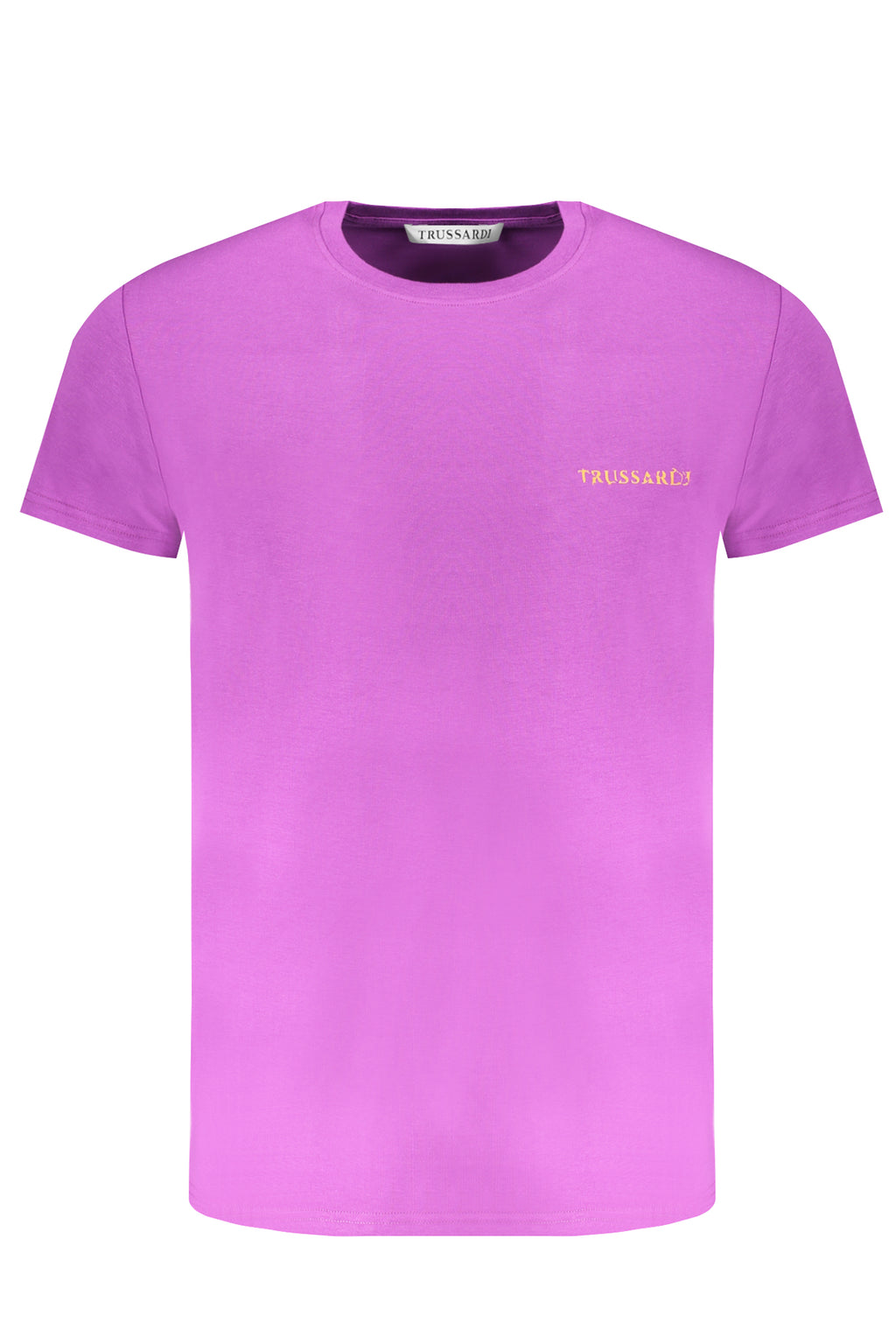 TRUSSARDI LILA HERREN-KURZARM-T-SHIRT