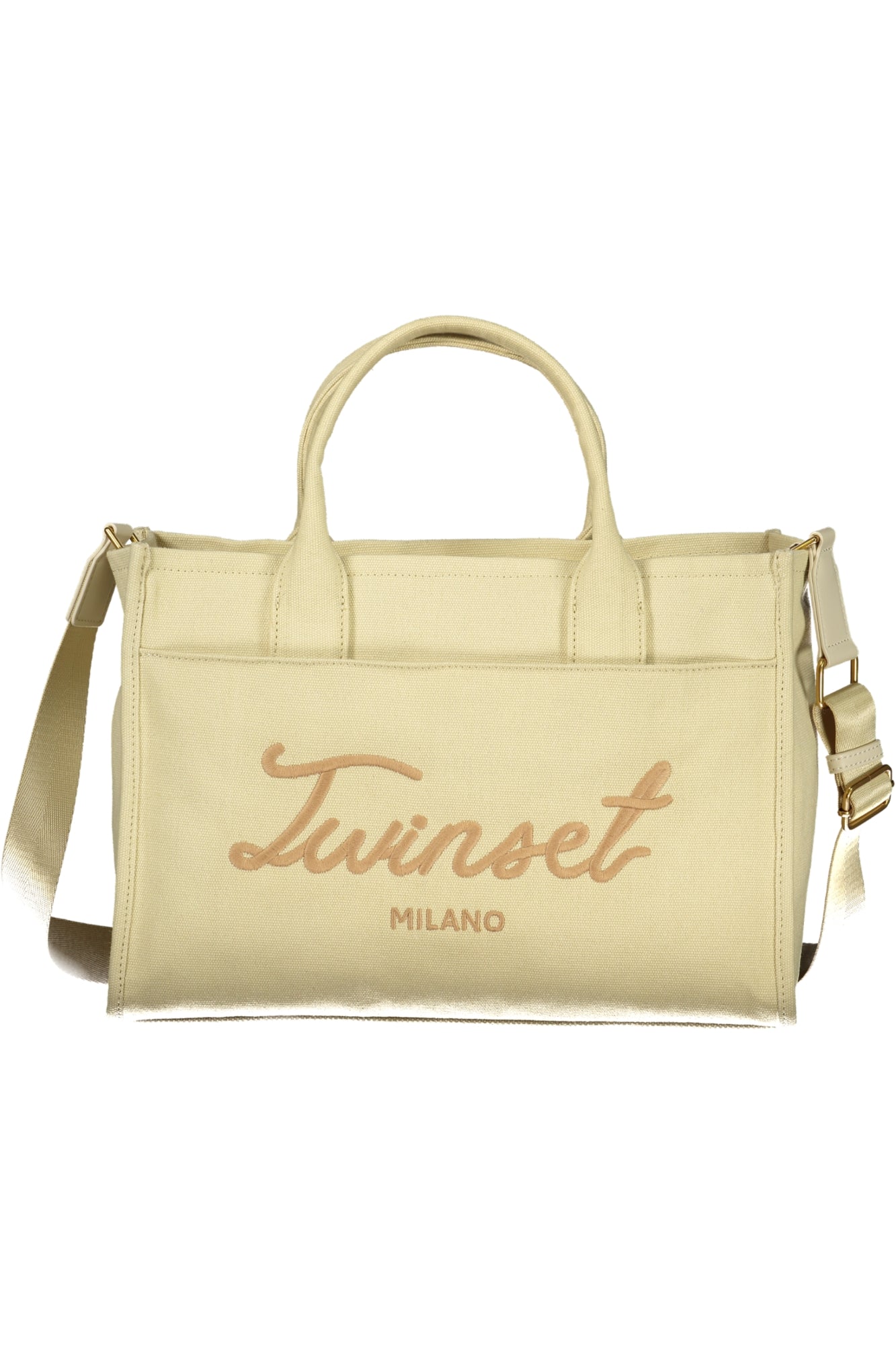 TWINSET Damen-Tasche Beige – Elegante Tragetasche mit Schultergurt für den Alltag Beige