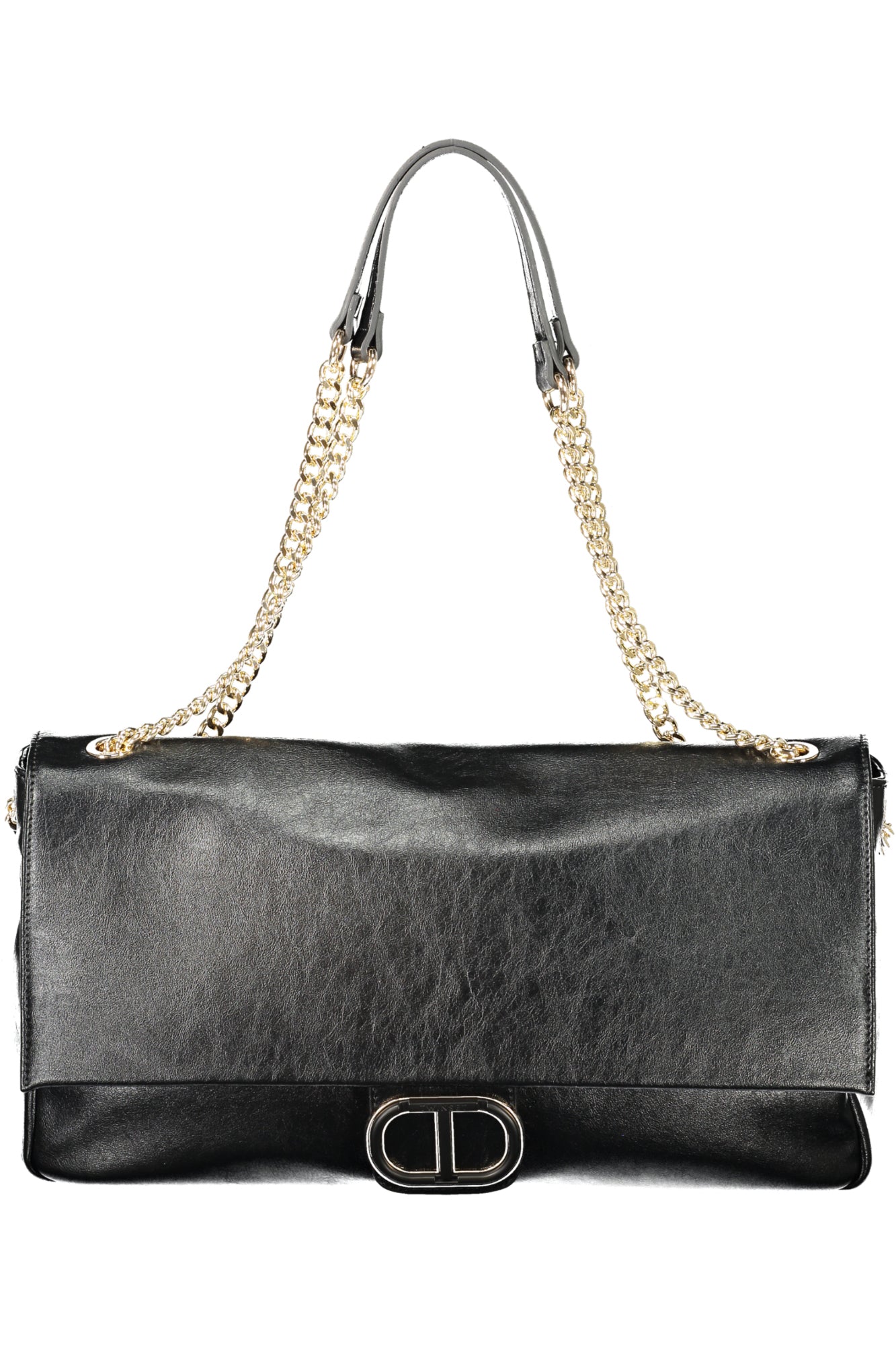 TWINSET Damen Schultertasche schwarz – Elegante Handtasche für Herbst/Winter Schwarz Hauptbild