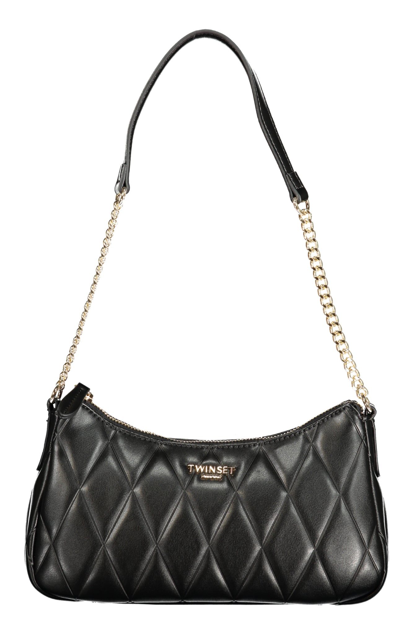 TWINSET Damen-Tasche Rosa – Schultertasche mit Kette für den Alltag Zweitbild