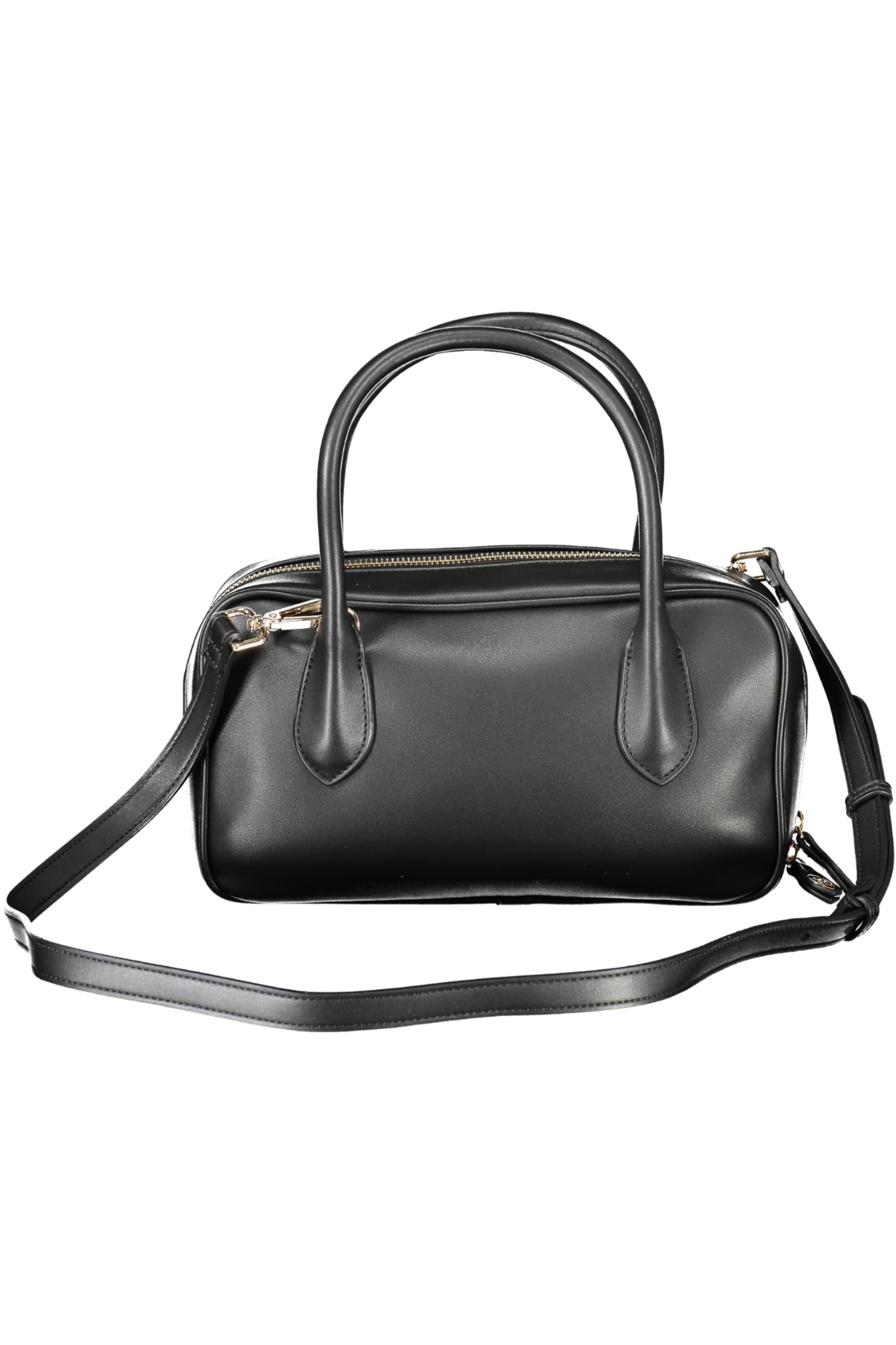 TWINSET Damen Tasche schwarz – Elegante Handtasche mit Schultergurt für Herbst/Winter Schwarz