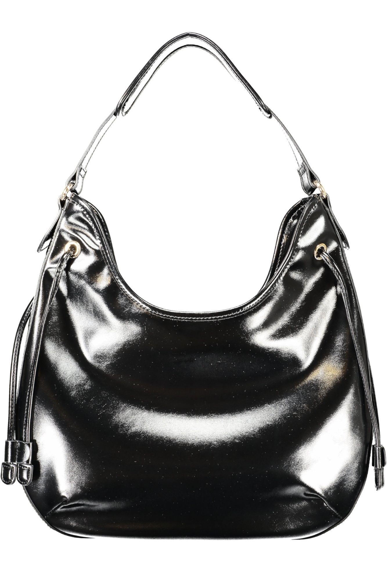 TWINSET Women's Hobo Bag – Black Shoulder Bag with Zipper Secondary image
