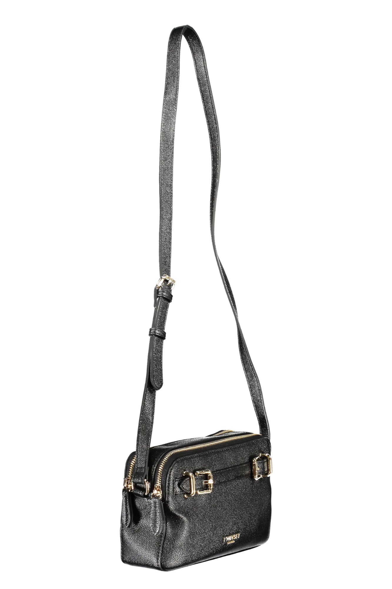 TWINSET Damen Tasche schwarz – Kameratasche mit verstellbarem Schultergurt | soulluna.de Schwarz