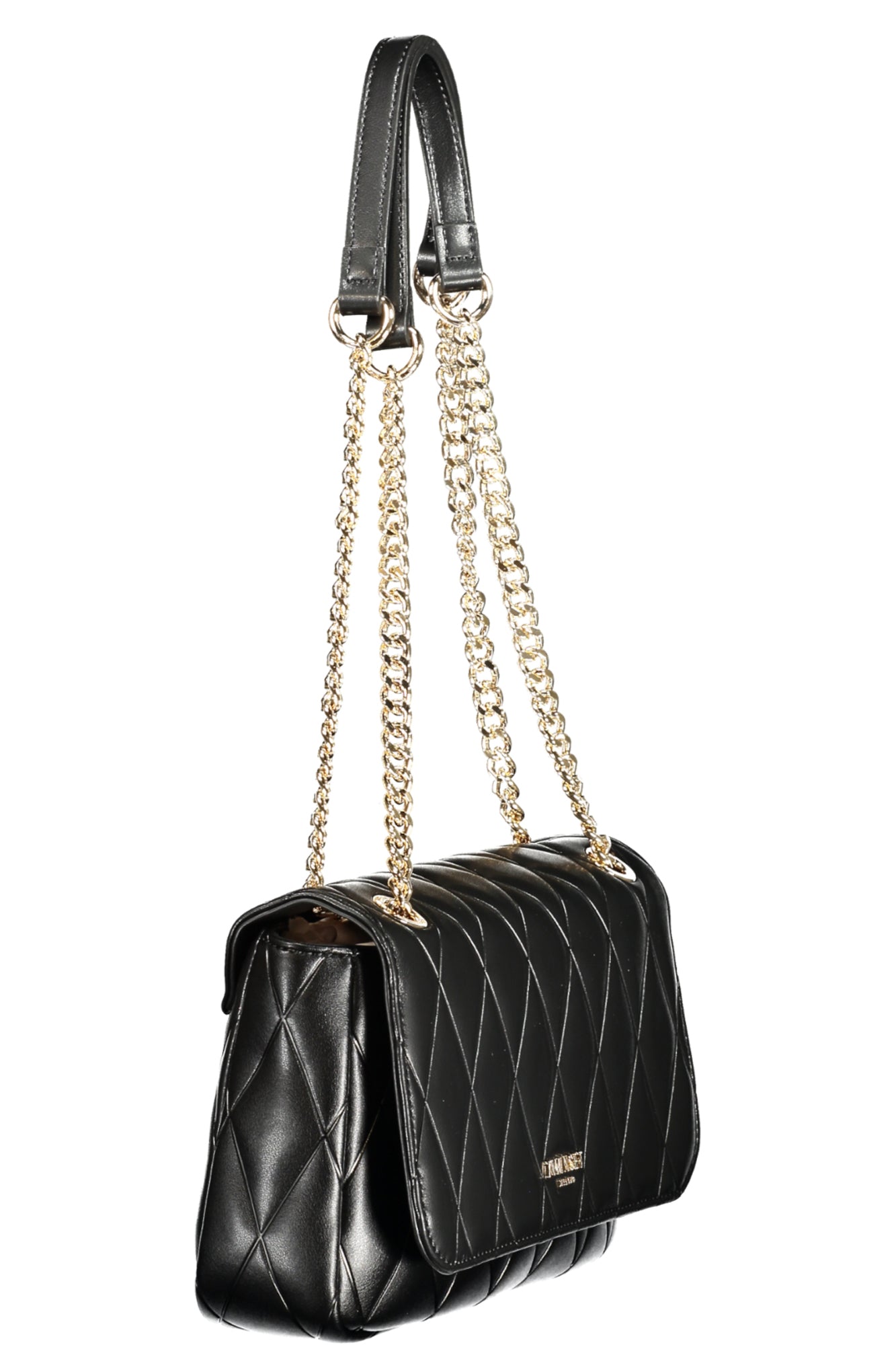 TWINSET Damen-Tasche in Rosa – Elegante Handtasche mit Kettenhenkeln für Frühjahr/Sommer Schwarz