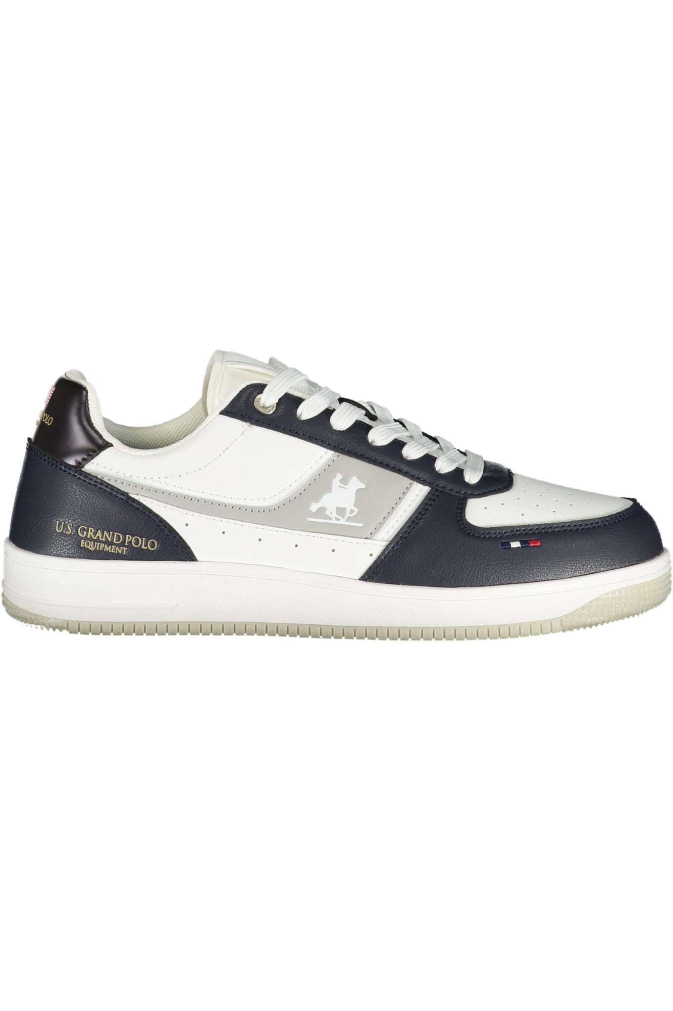 U.S. GRAND Herren Sneaker – Sportschuh mit Schnürsenkeln Weiß