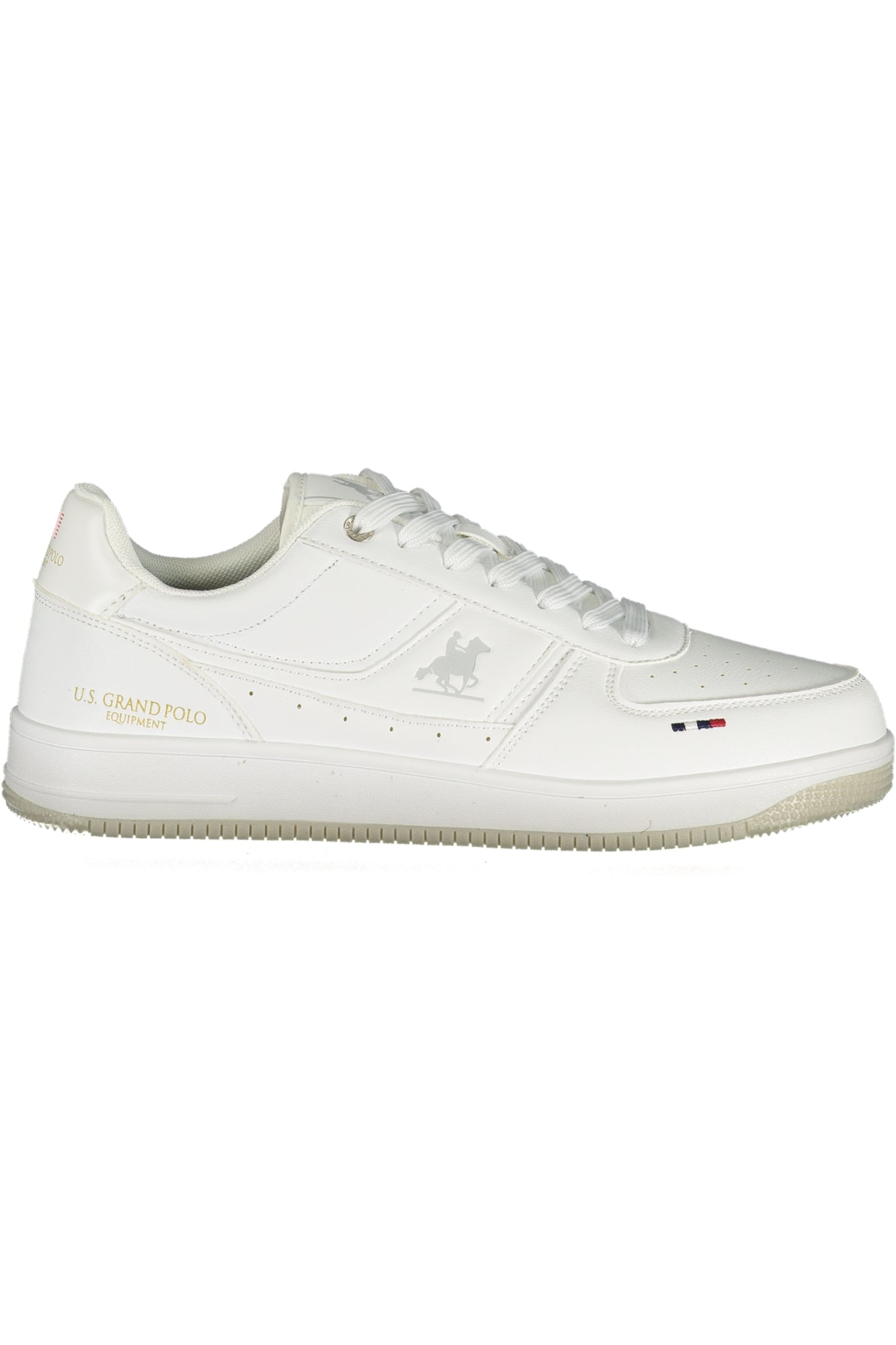 U.S. GRAND Herren Sneaker – Sportschuh mit Schnürsenkeln Weiß