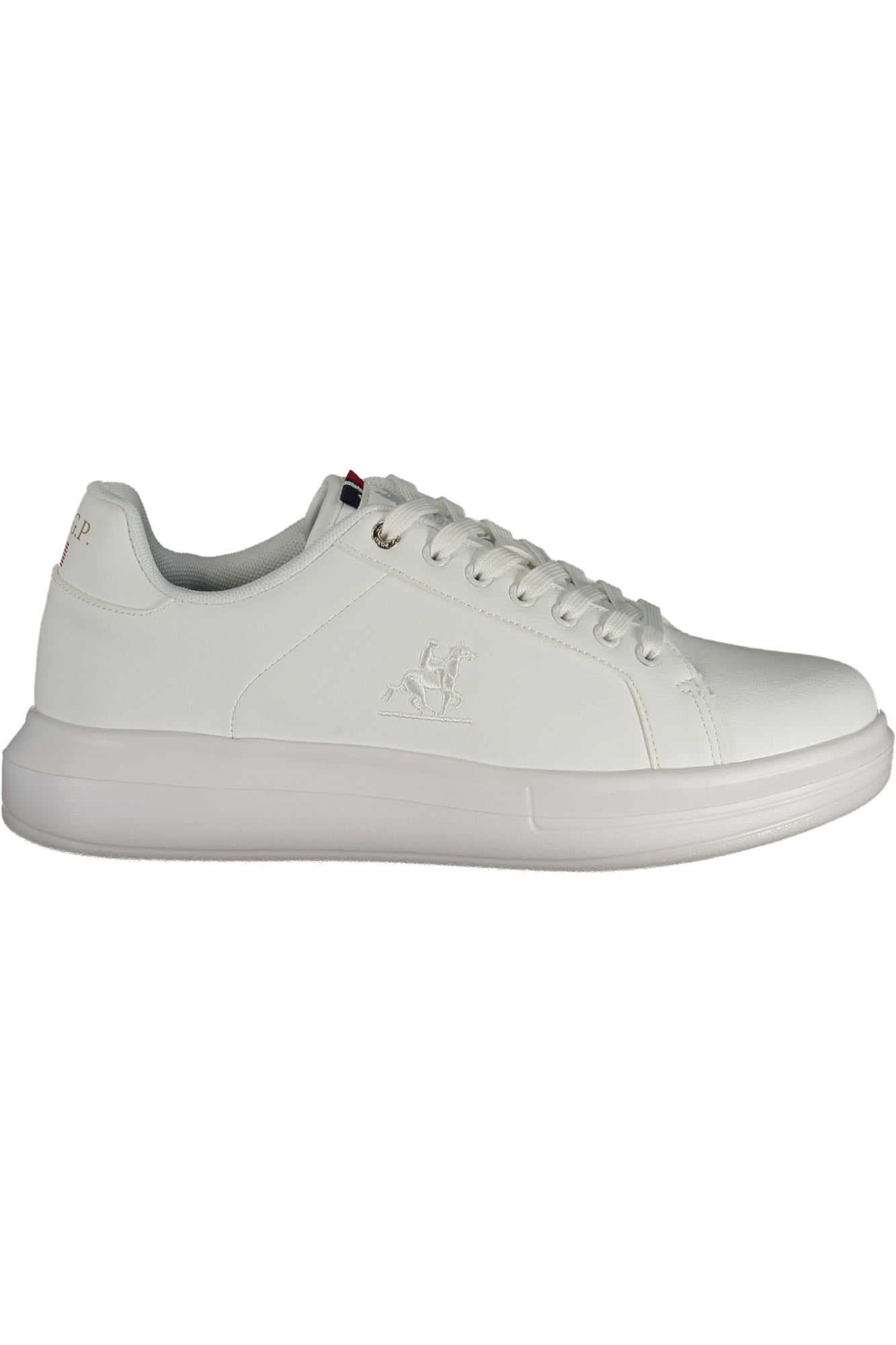 U.S. GRAND Herren Sneaker – Sportschuh mit Schnürsenkeln Weiß
