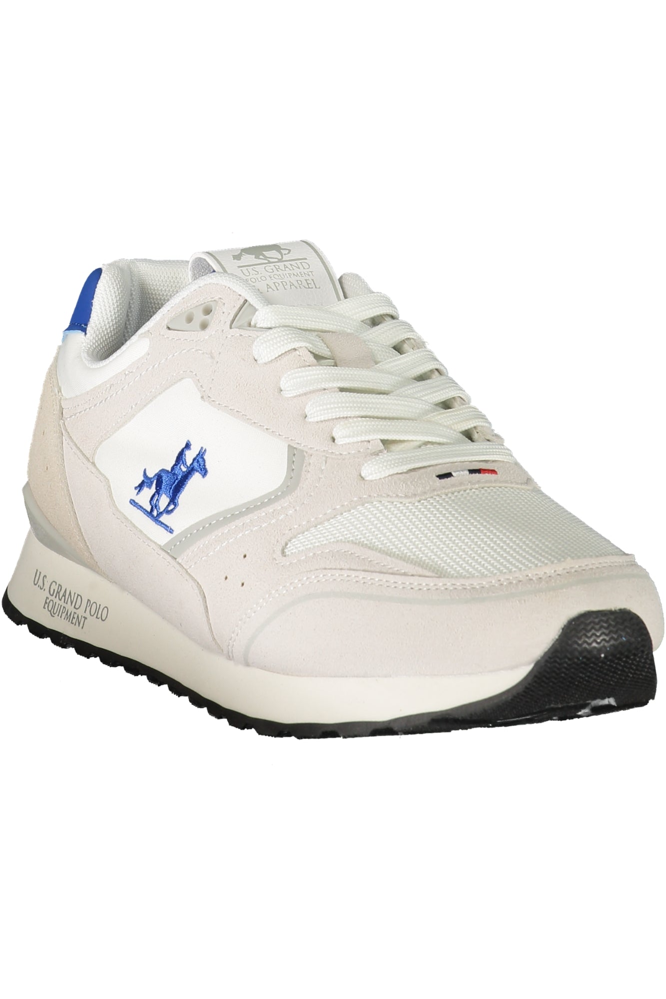 U.S. GRAND Herren Sneaker – Sportschuh mit Schnürsenkeln Weiß