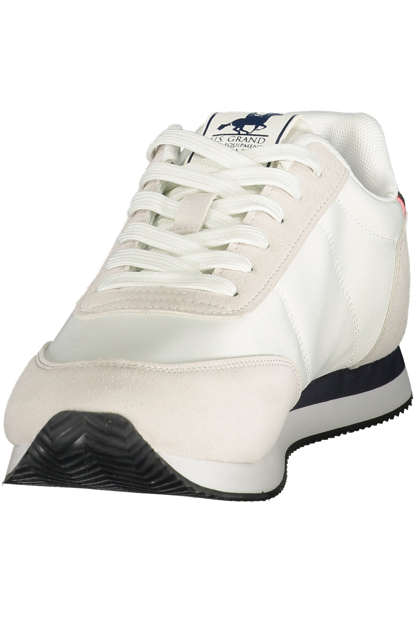 U.S. GRAND Herren Sneaker – Sportschuh mit Schnürsenkeln Weiß