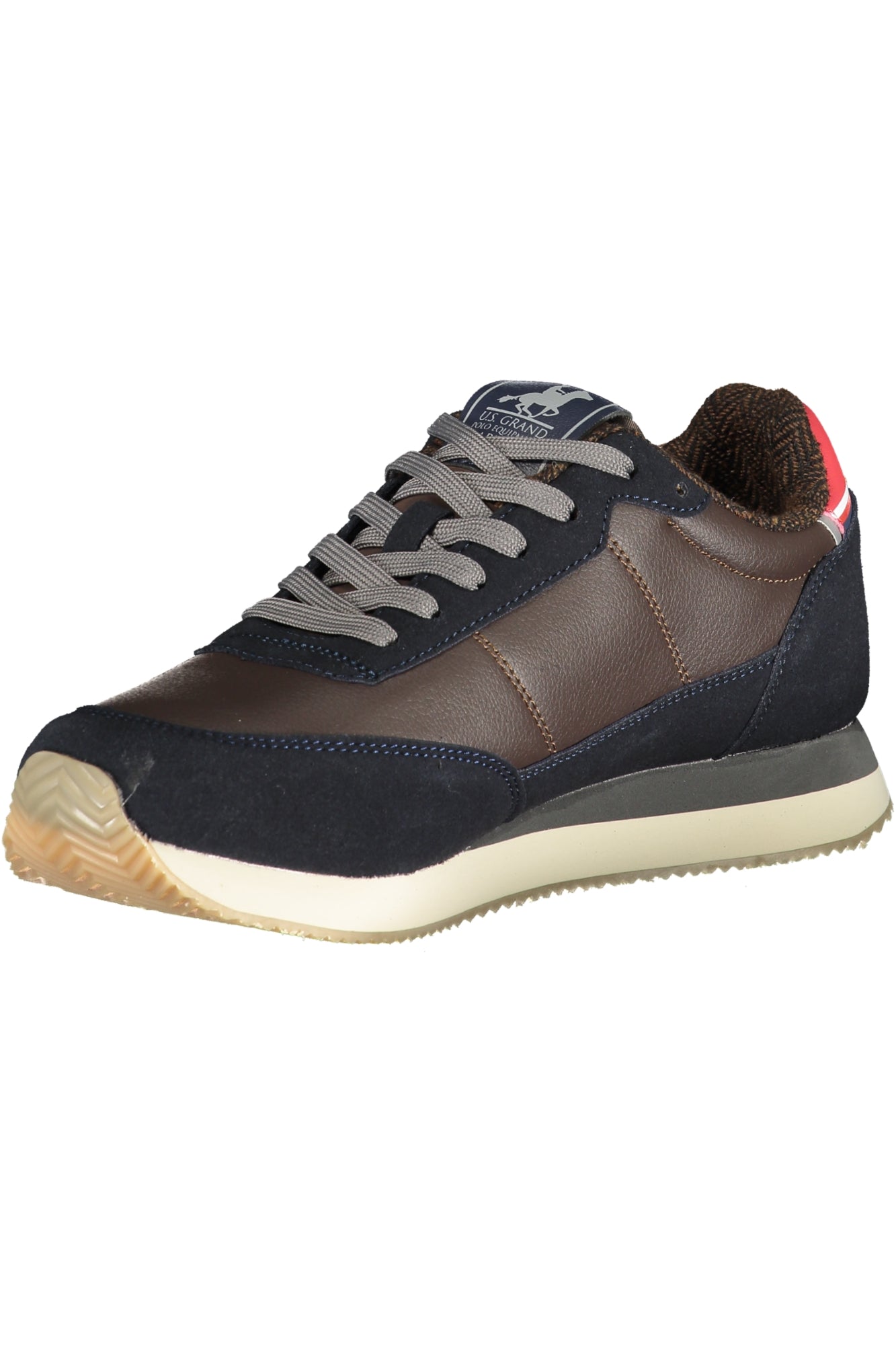 U.S. GRAND Herren Sneaker – Sportschuh mit Schnürsenkeln Braun