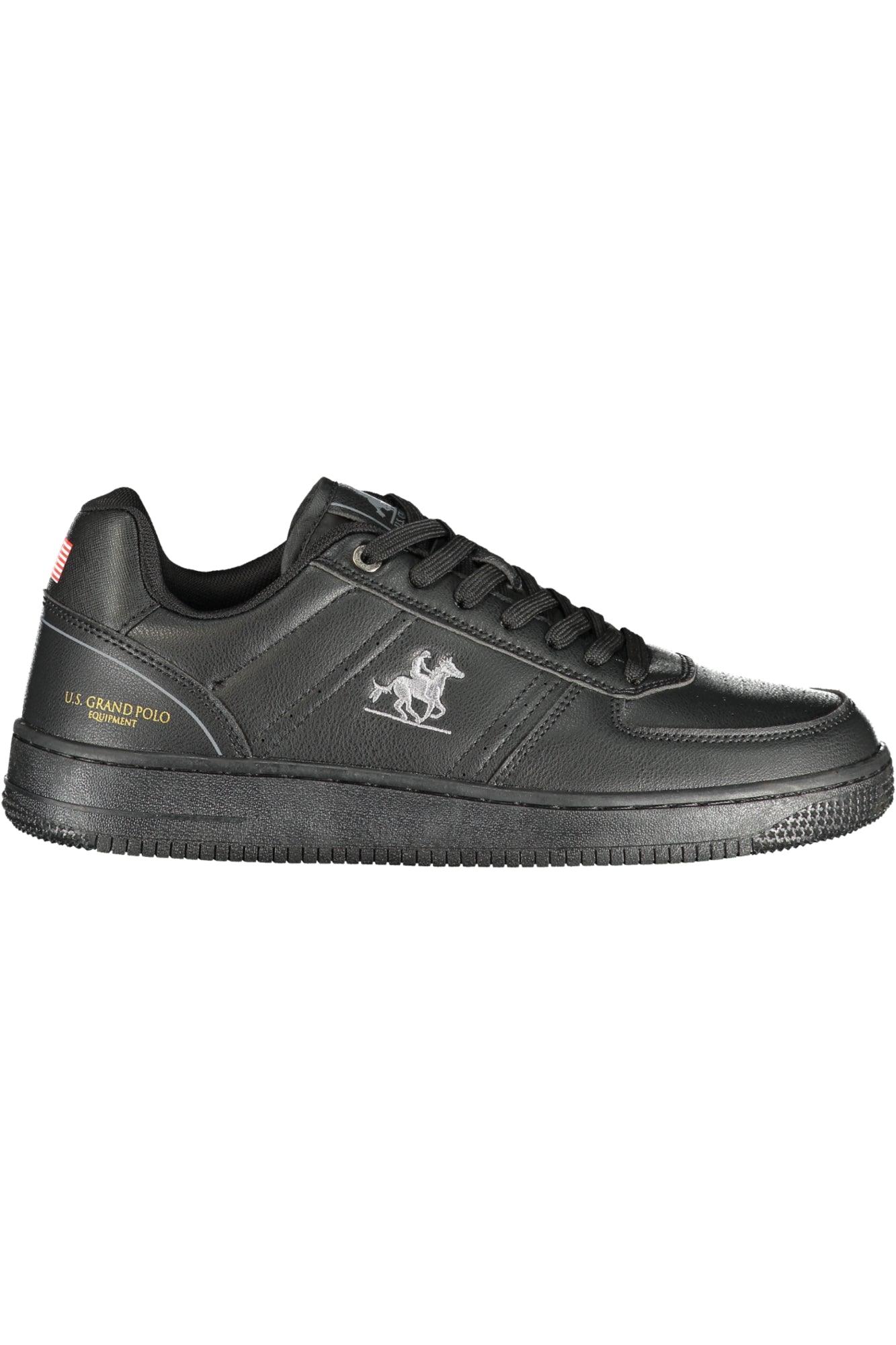U.S. GRAND Herren Sneaker – Sportschuh mit Schnürsenkeln Schwarz