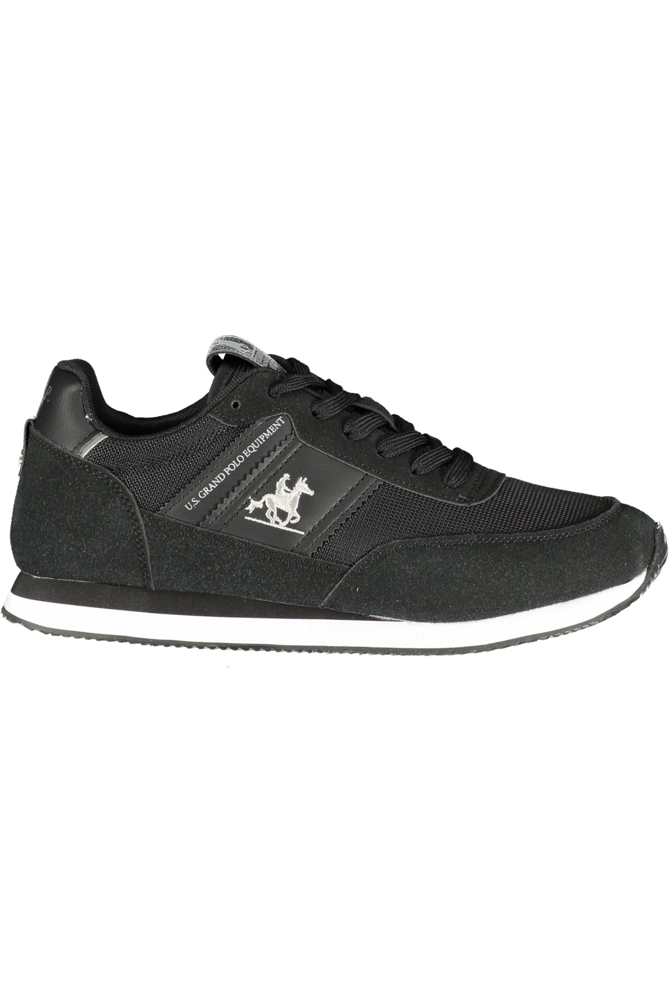 U.S. GRAND Herren Sneaker – Sportschuh mit Schnürsenkeln Schwarz