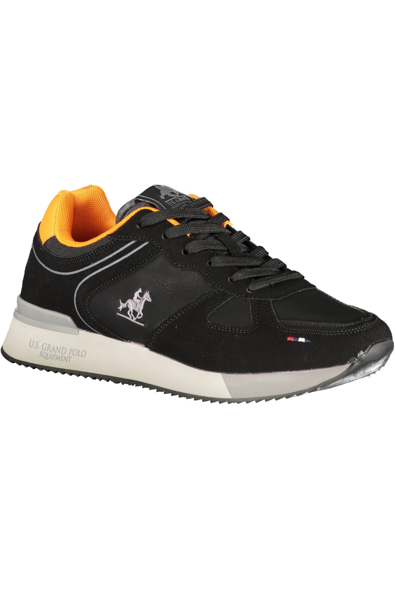 U.S. GRAND Herren Sneaker – Sportschuh mit Schnürsenkeln Schwarz