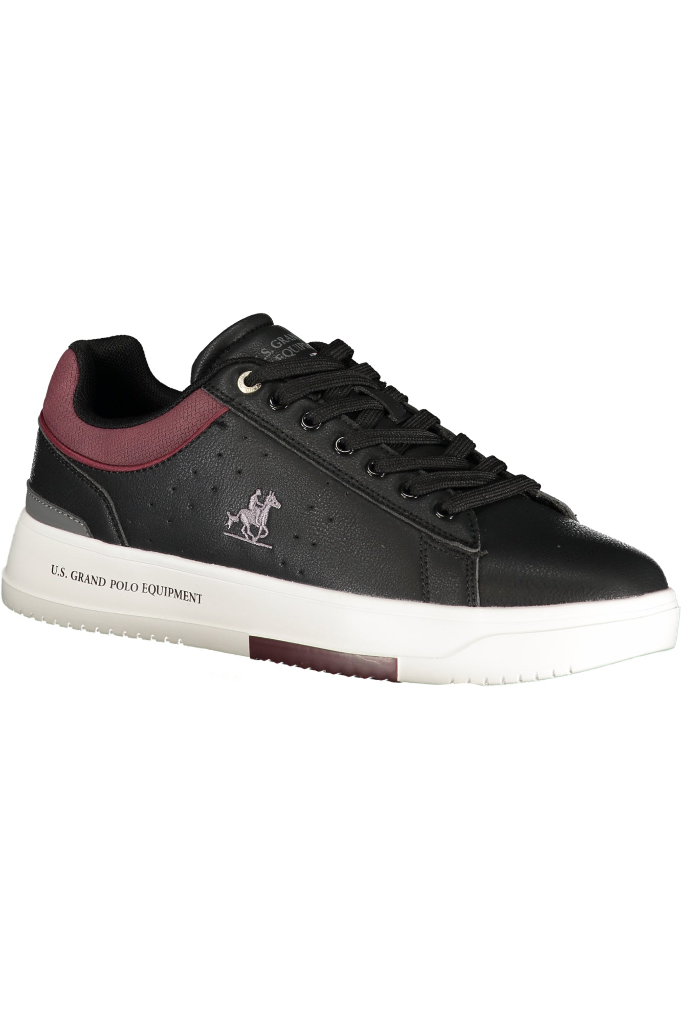 U.S. GRAND Herren Sneaker – Sportschuh mit Schnürsenkeln Schwarz