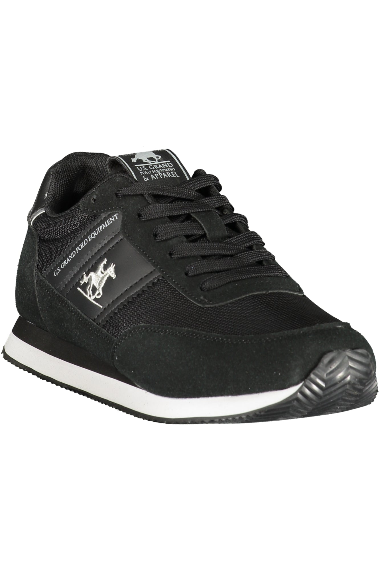 U.S. GRAND Herren Sneaker – Sportschuh mit Schnürsenkeln Schwarz