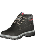 US GRAND FOOTWEAR HERRENSTIEFEL SCHWARZ