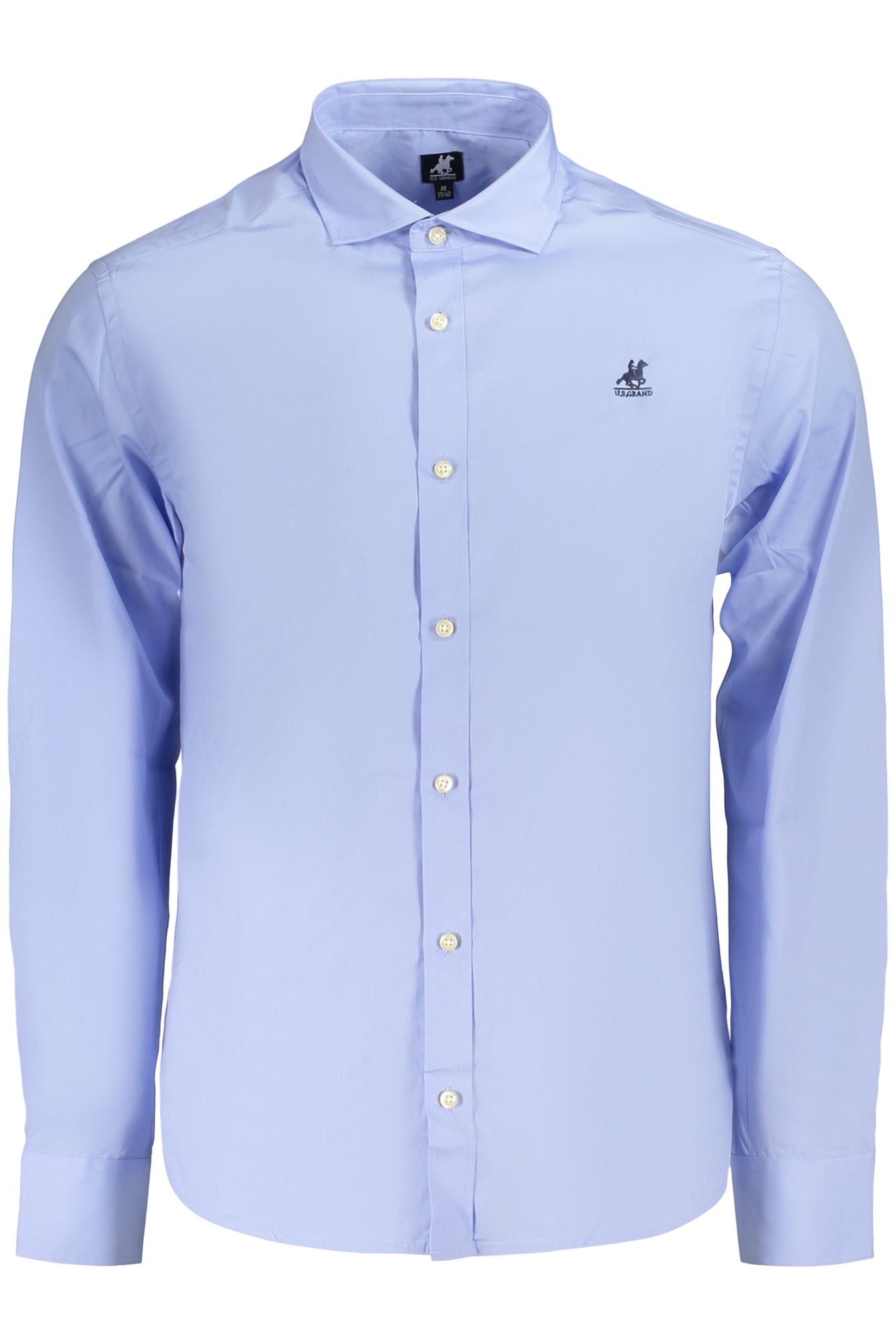 U.S. GRAND Herren Hemden Hellblau