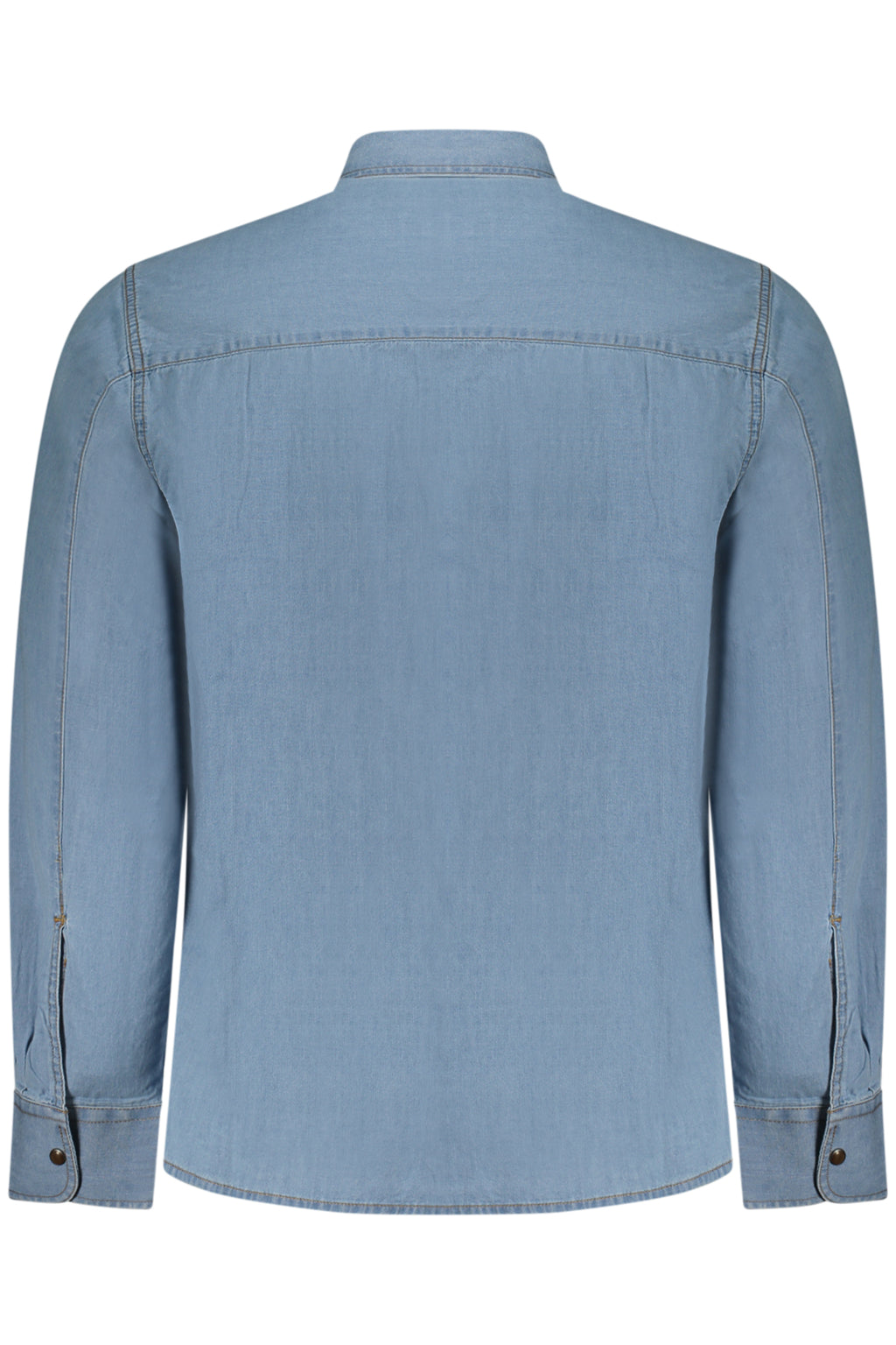 US GRAND Herren Langarmhemd, Blau