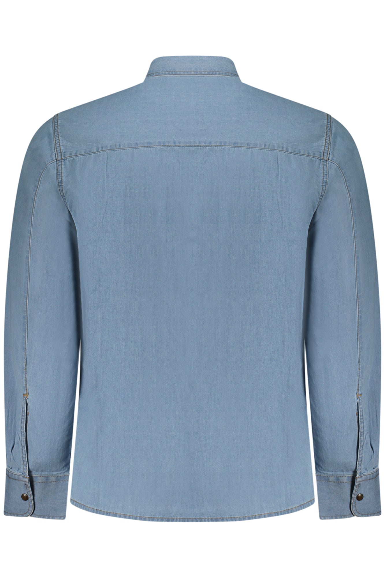 US GRAND Herren Langarmhemd, Blau