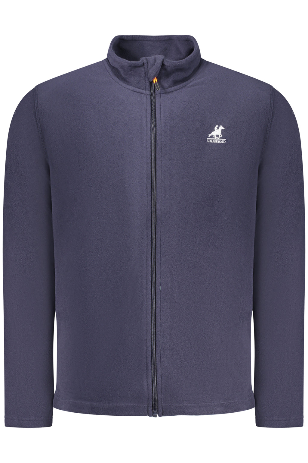 US GRAND Herren-Sweatshirt mit Reißverschluss, blau