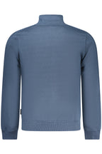 US GRAND Herren-Sweatshirt mit Reißverschluss, blau