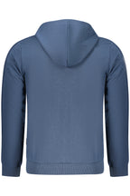US GRAND Herren-Sweatshirt mit Reißverschluss, blau