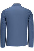 US GRAND Herren-Sweatshirt mit Reißverschluss, blau