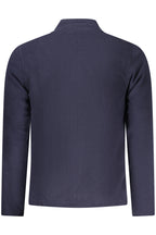 US GRAND Herren-Sweatshirt mit Reißverschluss, blau