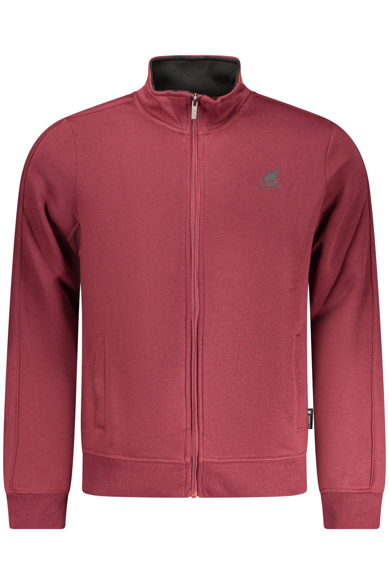 U.S. GRAND Herren Sweatshirt – mit Taschen | Sweatshirts Rot