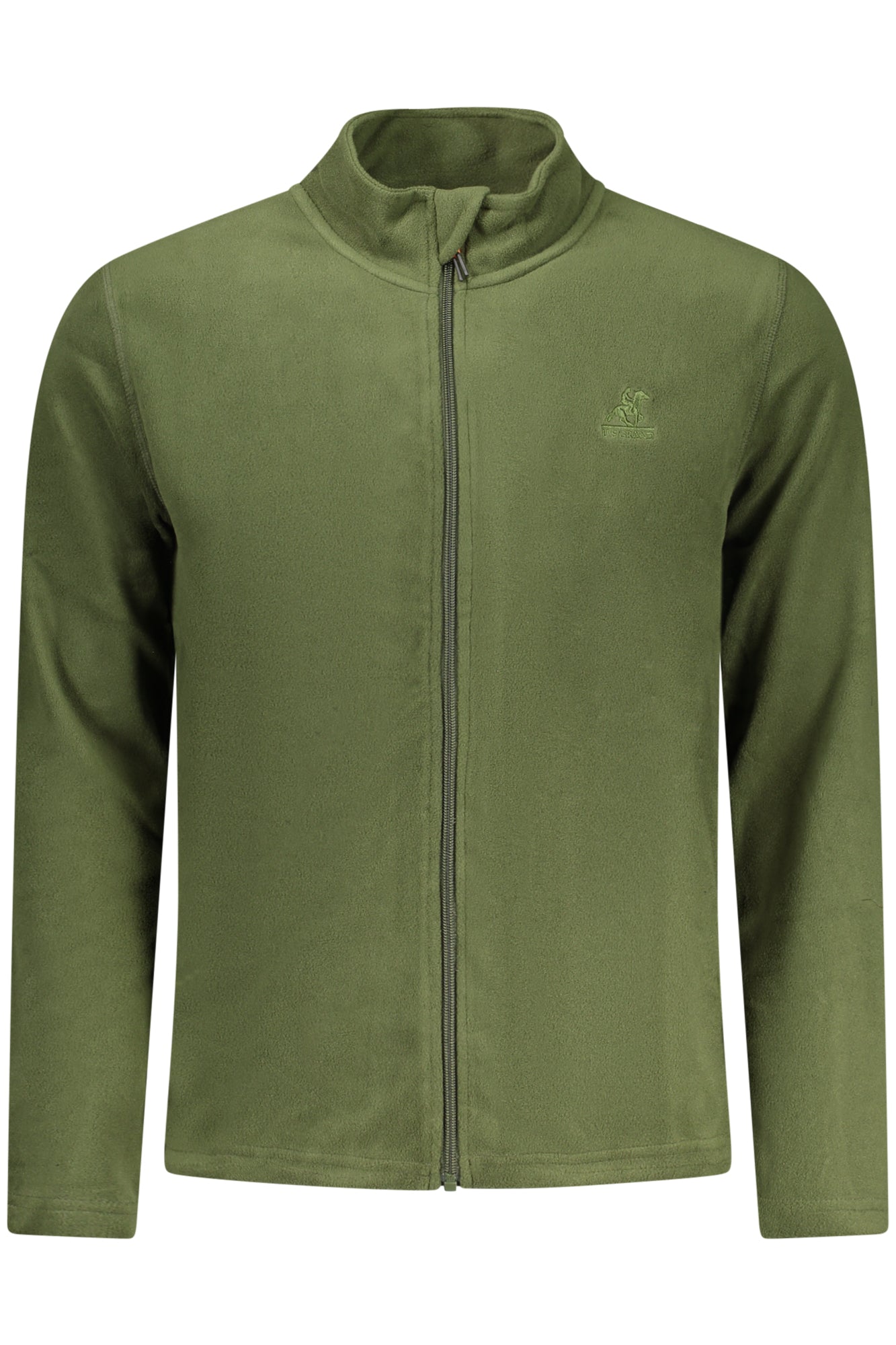 US GRAND Men's Zip-Up Fleece Sweatshirt - Blue for Autumn/Winter Secondary image