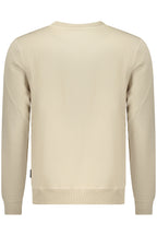 US GRAND Herren-Sweatshirt mit Reißverschluss, beige