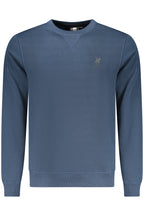 US GRAND Herren-Sweatshirt mit Reißverschluss, blau