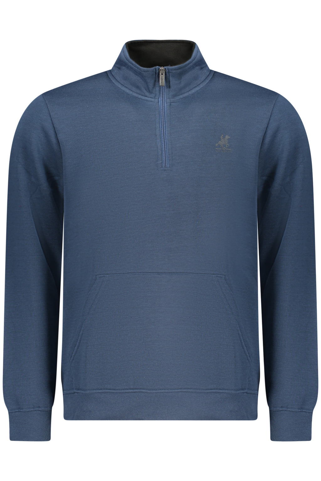 US GRAND Herren-Sweatshirt mit Reißverschluss, blau