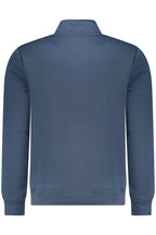 US GRAND Herren-Sweatshirt mit Reißverschluss, blau