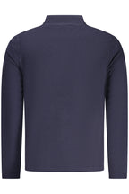 US GRAND Herren-Sweatshirt mit Reißverschluss, blau