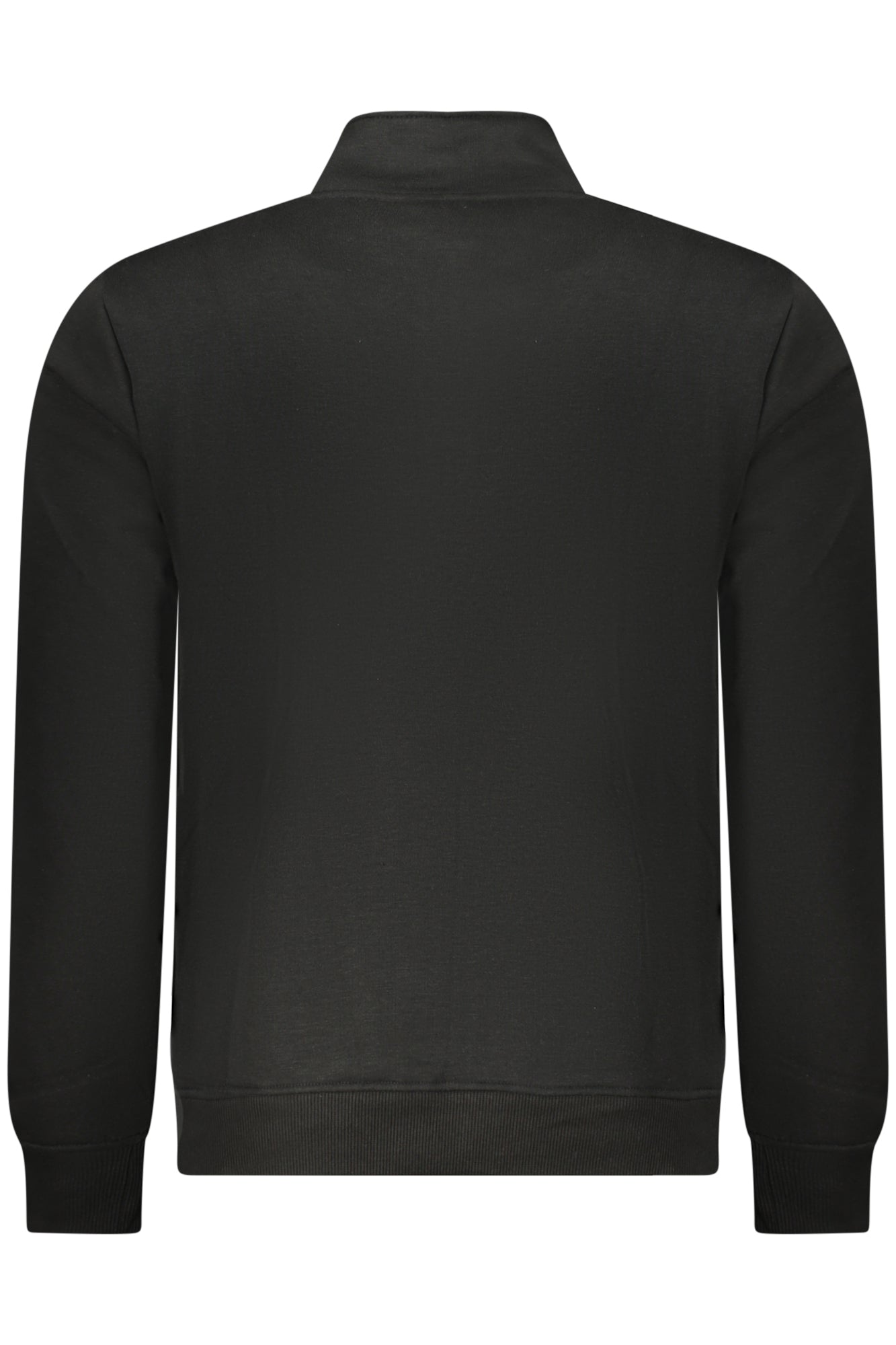 US GRAND Herren-Sweatshirt mit Reißverschluss, schwarz