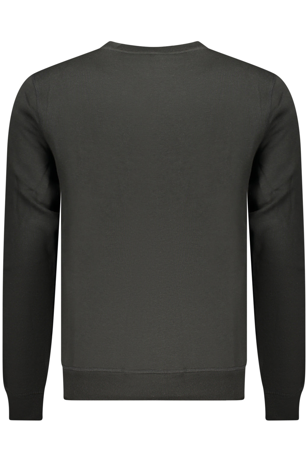 US GRAND Herren-Sweatshirt mit Reißverschluss, schwarz