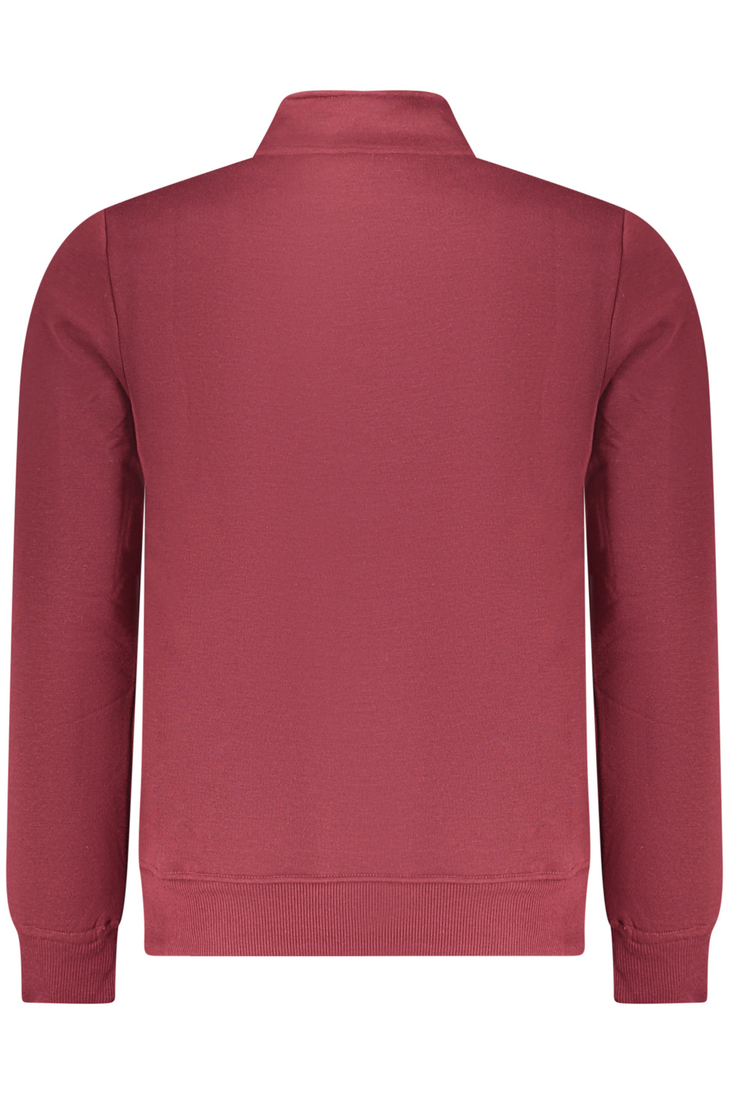 US GRAND Herren-Sweatshirt mit Reißverschluss, rot