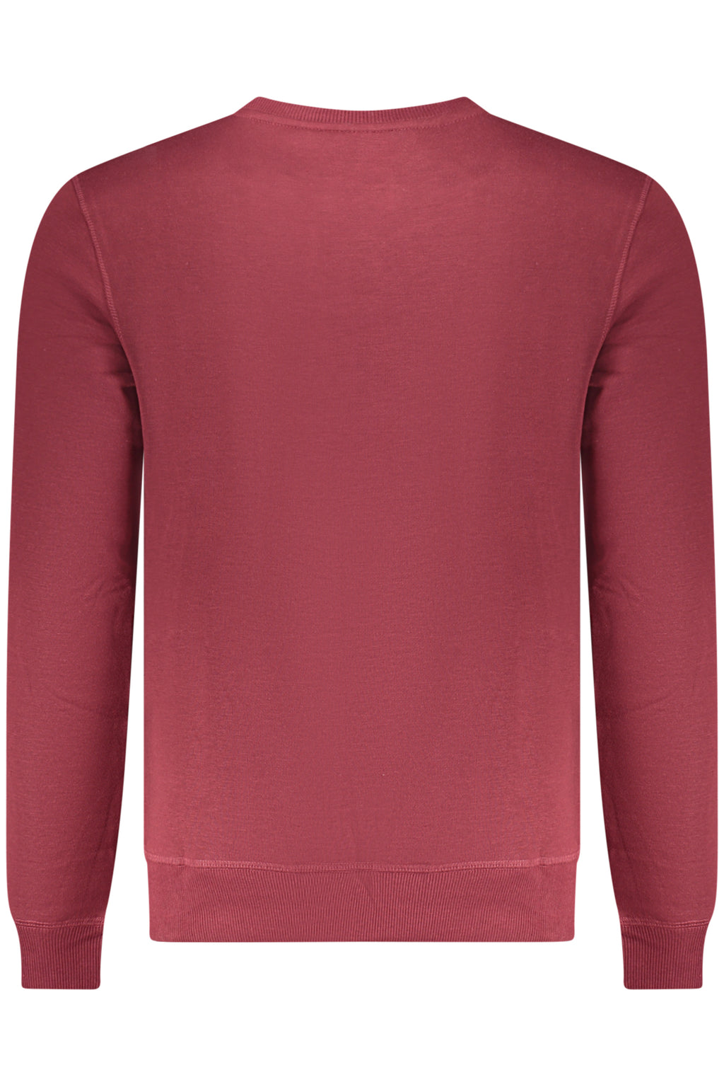 US GRAND Herren-Sweatshirt mit Reißverschluss, rot