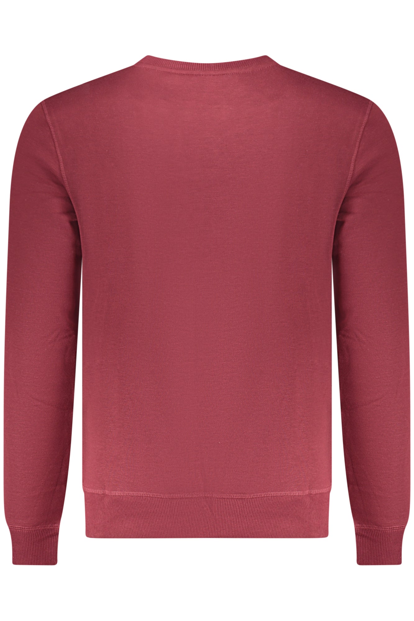 US GRAND Herren-Sweatshirt mit Reißverschluss, rot