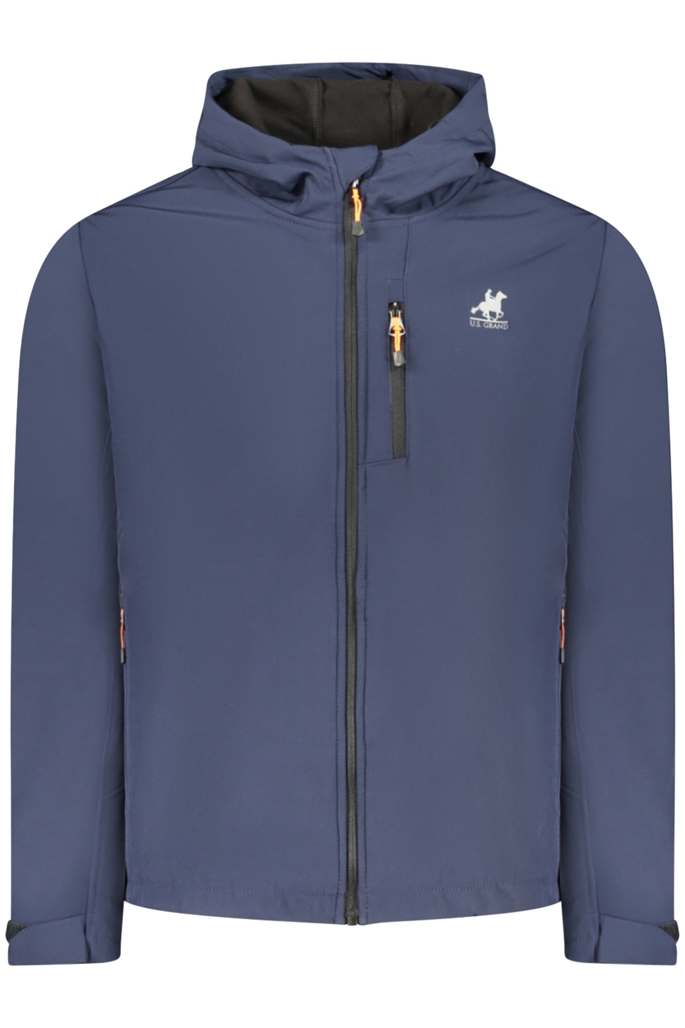 U.S. GRAND Black Herrenjacke – Softshell mit Kapuze für Herbst/Winter | soulluna.de Blau