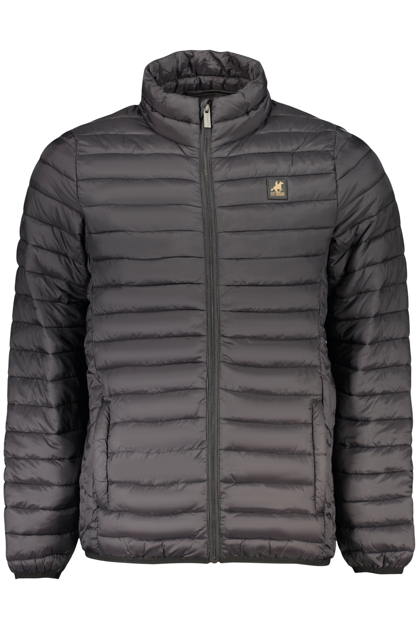 U.S. GRAND Herren Jacke – Langärmlige Jacke, mit Taschen Schwarz