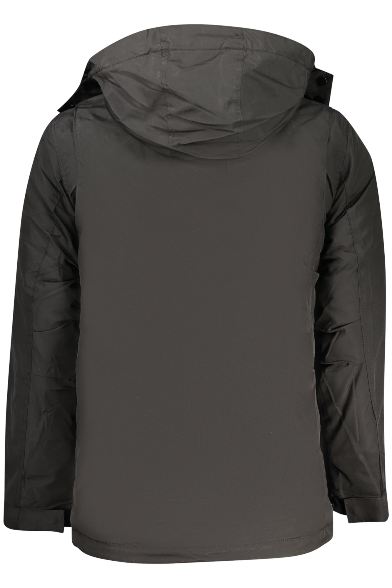 U.S. GRAND Herren Jacke – Blaue Parka mit abnehmbarer Kapuze für Herbst/Winter Schwarz