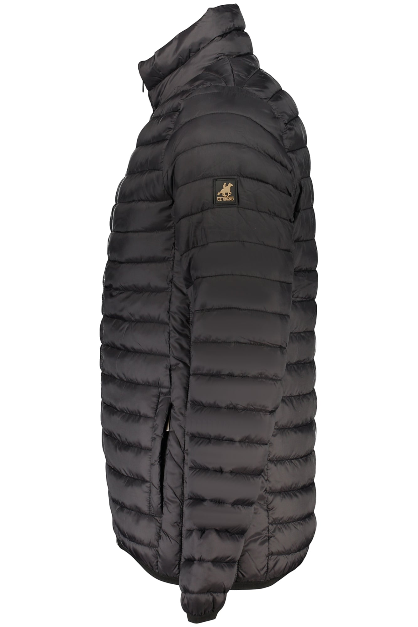 U.S. GRAND Herren Jacke – Langärmlige Jacke, mit Taschen Schwarz