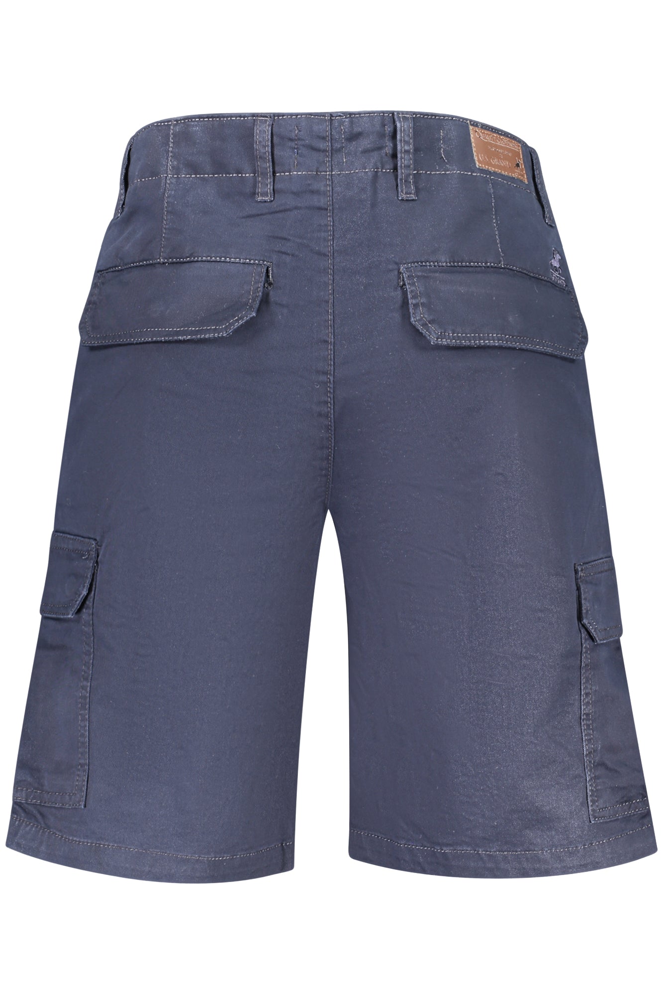 U.S. GRAND Herren Hosen – Kurze Jacke mit, mit Taschen Blau