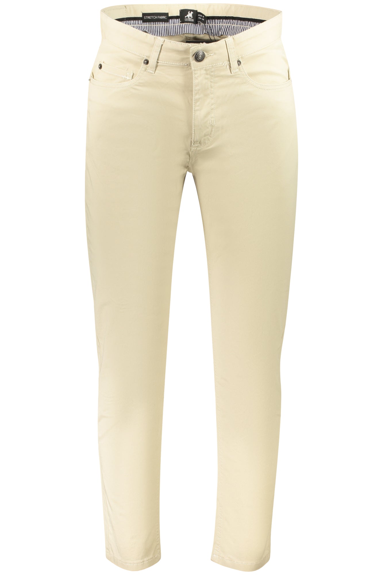 U.S. GRAND Herren Hosen – mit Taschen, mit Reißverschluss Beige