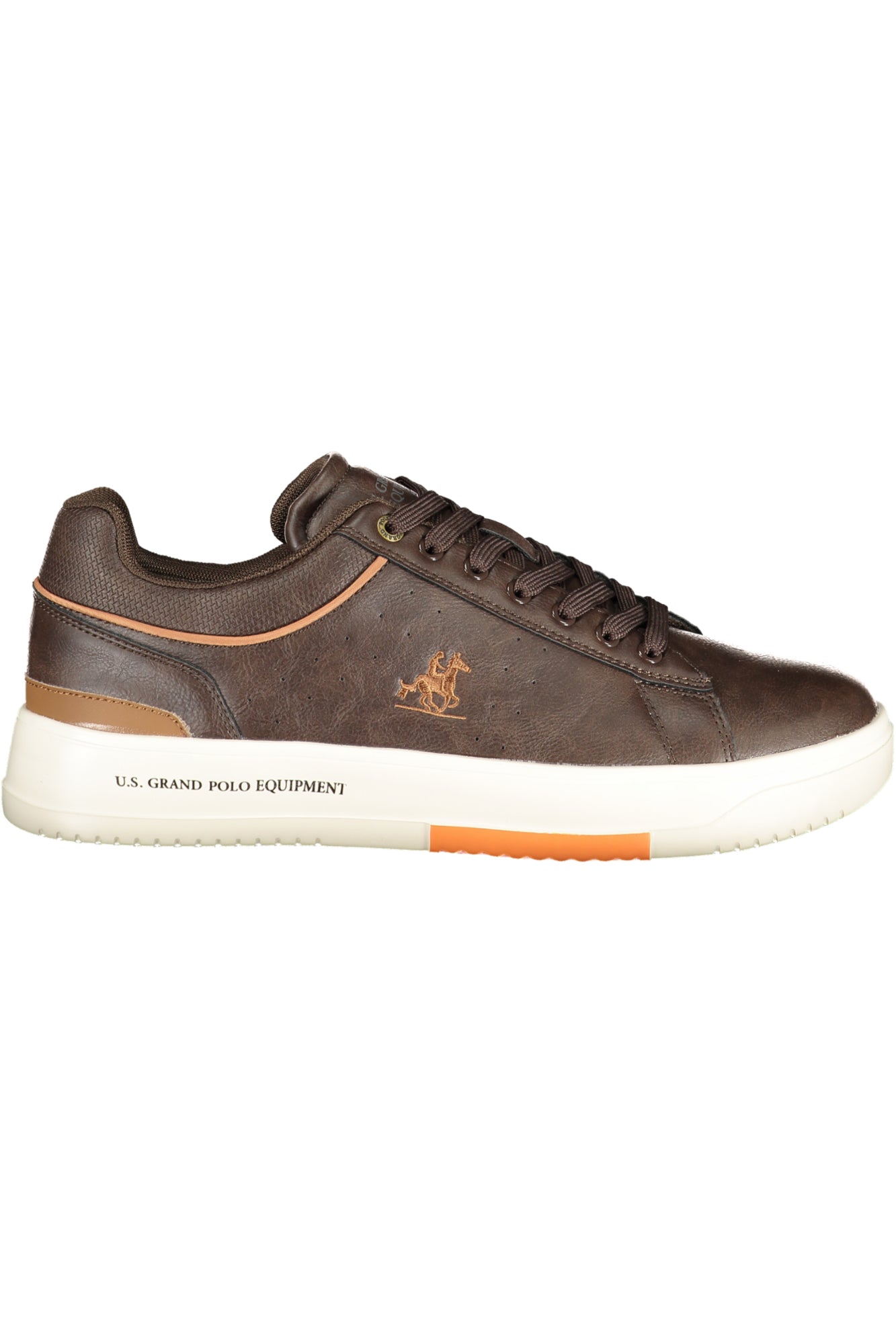 U.S. GRAND Herren Sneaker – Sportschuh mit Schnürsenkeln Braun