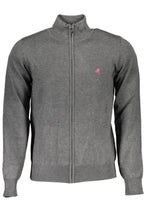 US GRAND CARDIGAN HERREN GRAU