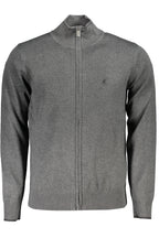 US GRAND CARDIGAN HERREN GRAU