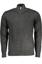 US GRAND CARDIGAN HERREN GRAU